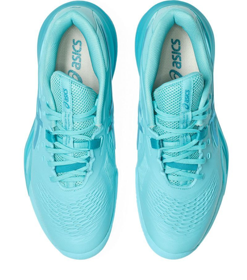 Мужские кроссовки теннисные Asics Gel-Resolution X Clay - ледяная мята/лагуна