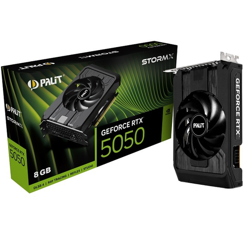 Видеокарта Palit GeForce RTX 5050 StormX 8GB (NE65050019P1-GB2070F)