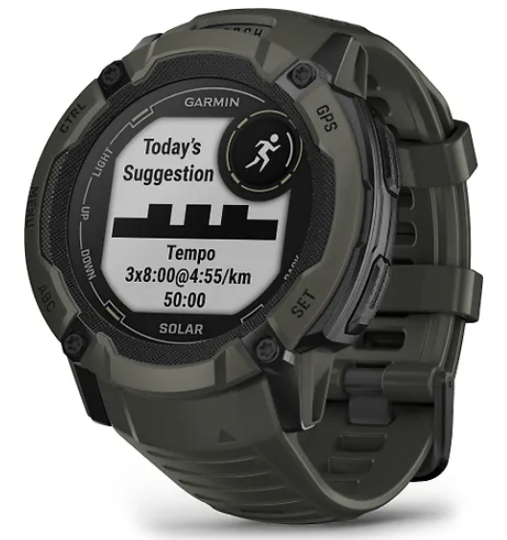 Умные часы Garmin Instinct 2X Solar Moss