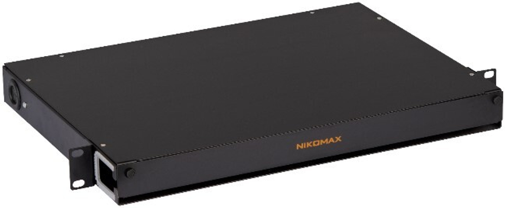 Органайзер 19, 1U NikoMax NMC-OKFP-SL-1U-BK