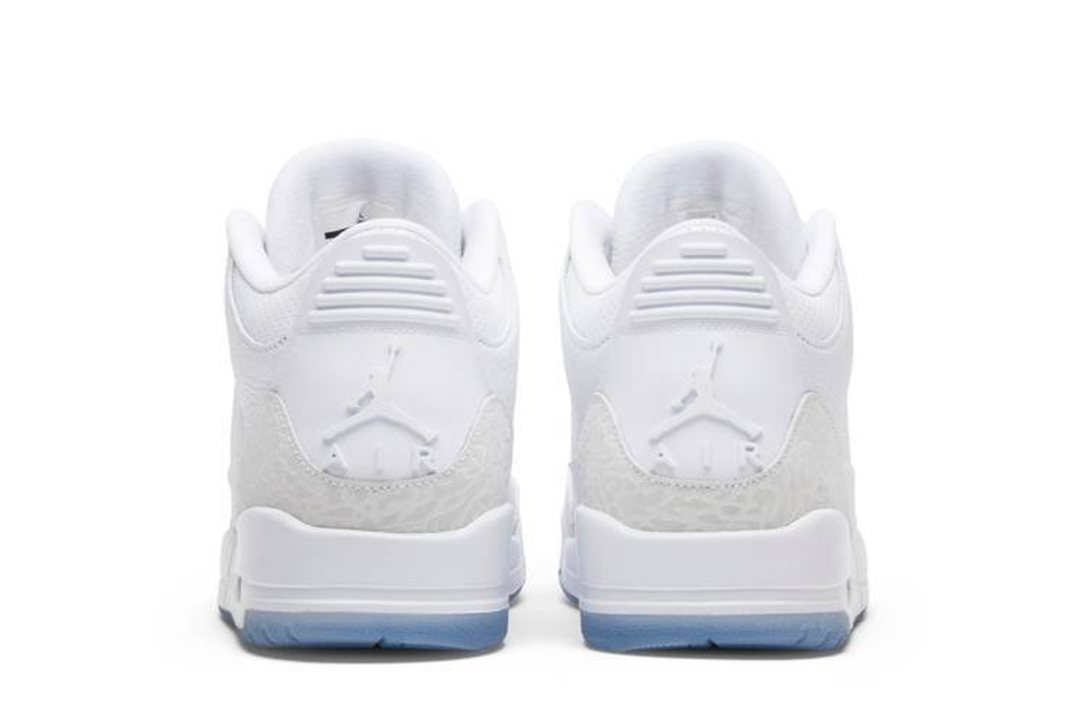 Кроссовки Jordan Air Jordan 3 Retro Pure White 2018