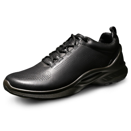 QIANGREN 3515 Casual Leather Shoes Men"s Black