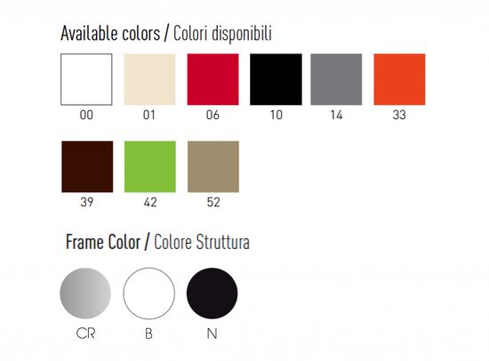 Кресло пластиковое Moema 69