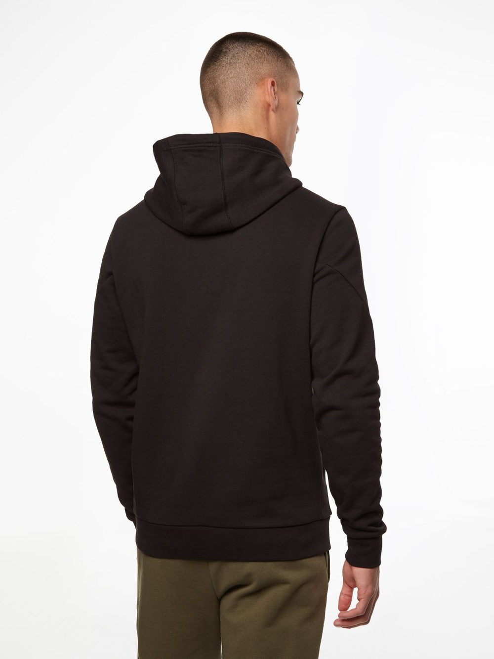 Мужская теннисная кофта Tommy Hilfiger Essential Hoody - black