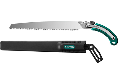 KRAFTOOL Camp Fast 7, 350 мм, ножовка для быстрого реза сырой древесины (15216)