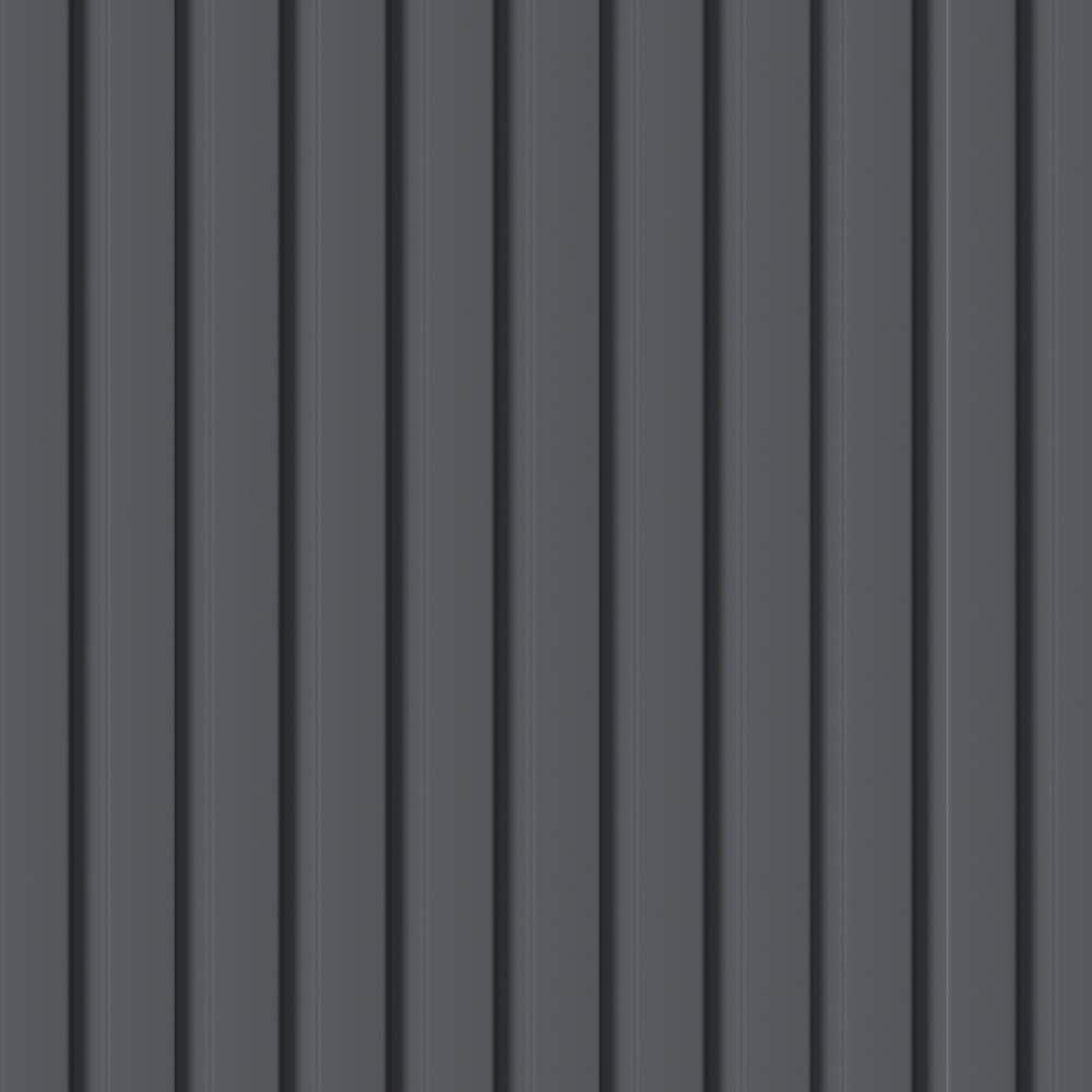Панель Стеновая Реечная Beats, (Битс), Стандарт, Блэк Лид, 2700x119x16 мм