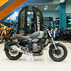 Мотоцикл CYCLONE RE5 (SR600) 2024 ПТС серый