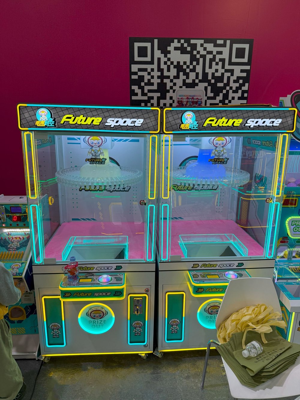 Призовой автомат прищепка "Future space"