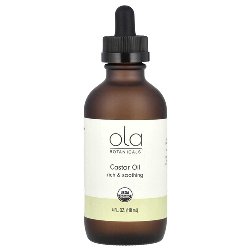 Dr. Mercola, Ola Botanicals, касторовое масло, 118 мл (4 жидк. унц.)