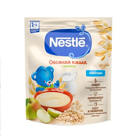 Каша Nestle овсяная яблоко 200 гр