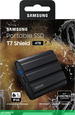 Внешний накопитель Samsung T7 Shield 4TB черный (MU-PE4T0S/WW)