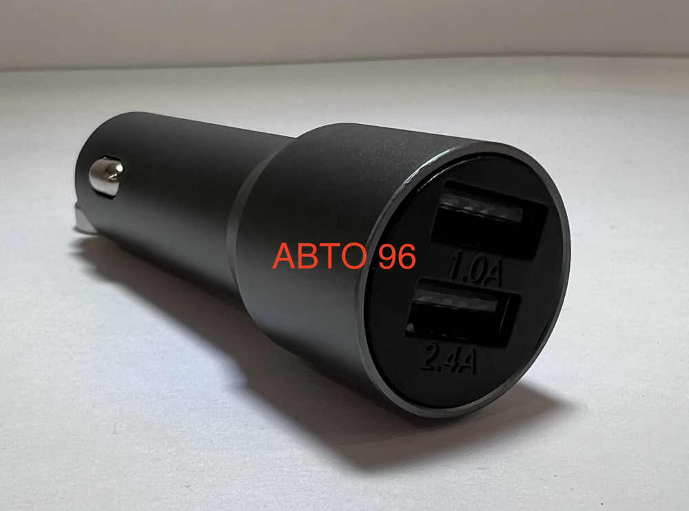 Автомобильное зарядное устройство USB 1.0A + USB 2.4 (1 шт.) Оптом