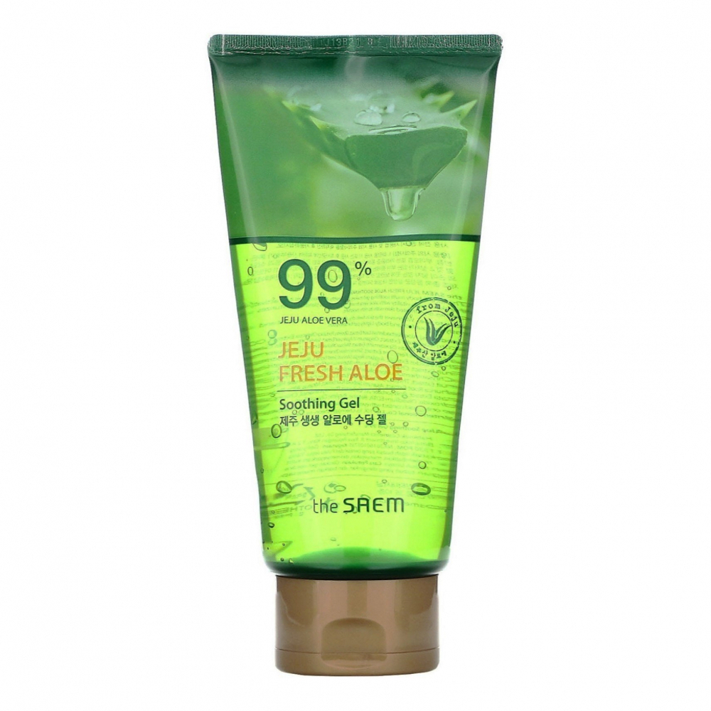 The Saem Jeju Fresh Aloe Soothing Gel 99% Гель с алоэ универсальный увлажняющий