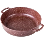 Жаровня литой алюминий 3,5л 26*7см «Шоколад» ж261аш