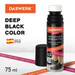 Краска для замши и нубука, 75 мл, губка, DASWERK, черная, 607624