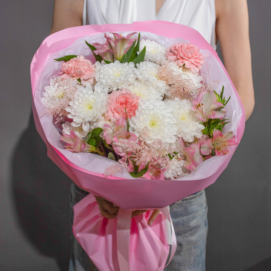 Букет цветов Мамина радость