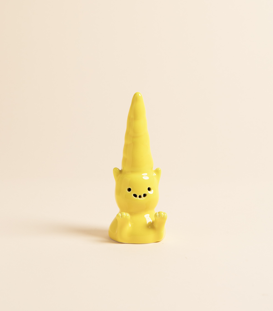 Конус для колец — ХОБО с лапами, желтый | vaya.for.fun