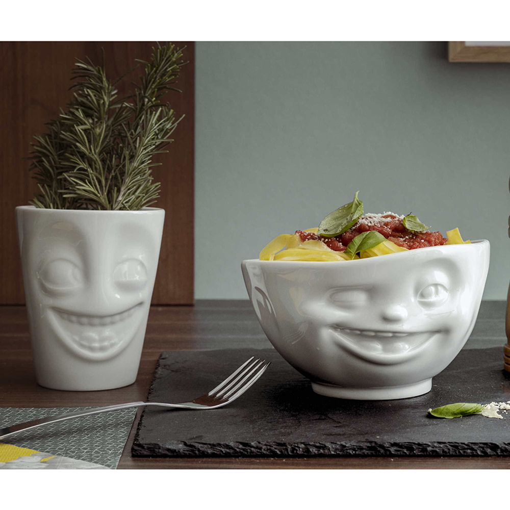 Чаша tassen winking, 500 мл, белая