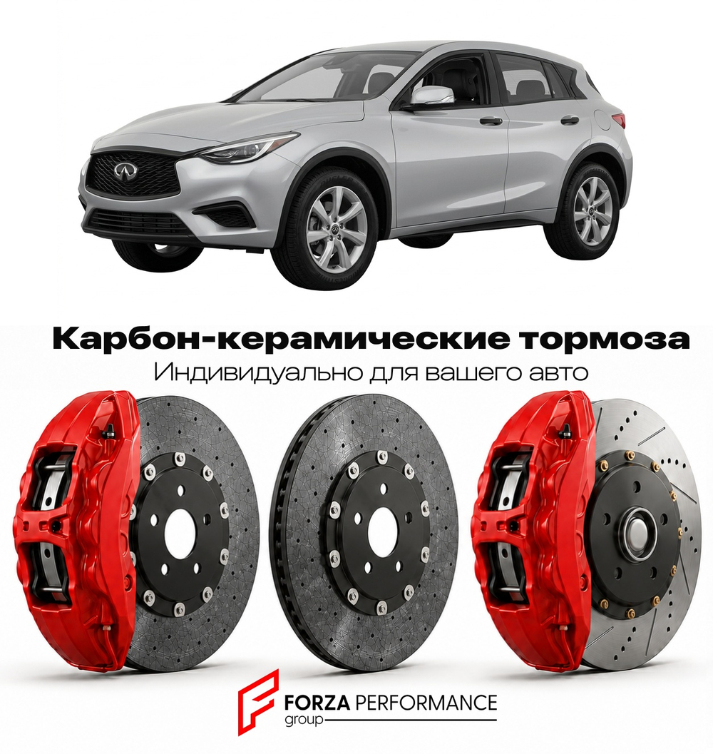 Карбон-керамическая тормозная система для Infiniti FX35 I S50 2002-2008 Инфинити