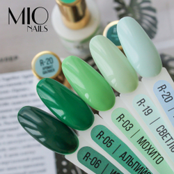 Гель-лак MIO NAILS R-06. Изумрудный город, 8мл