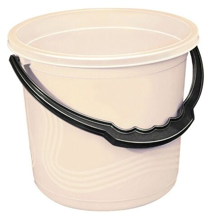 Ведро "Волна" 18л бежевый