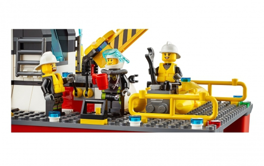 LEGO City: Пожарный катер 60109 — Fire Boat — Лего Сити Город