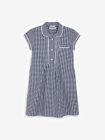 Платье школьное для девочки Next 819-799, Черный, Белый