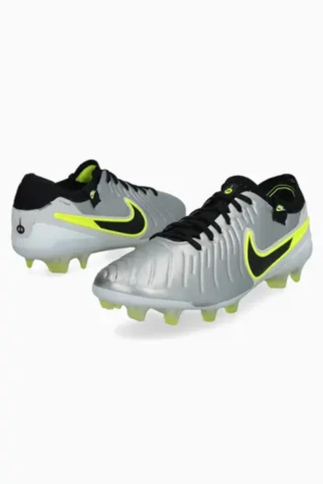 Бутсы Nike Tiempo Legend 10 Elite FG - серебряный