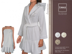 Халат махровый Timas Jasmine белый