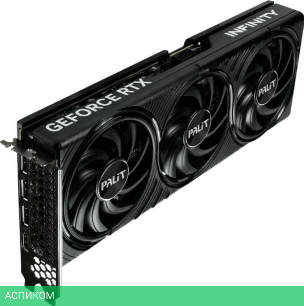 Видеокарта Palit GeForce RTX 5070 Infinity 3 OC 12GB GDDR7 (NE75070S19K9-GB2050S)