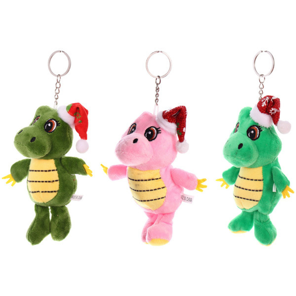 Брелок «Дракон в колпачке» 14 см, микс