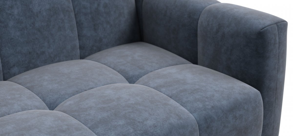 Диван Босс Слип 160 Велюр Роял синий