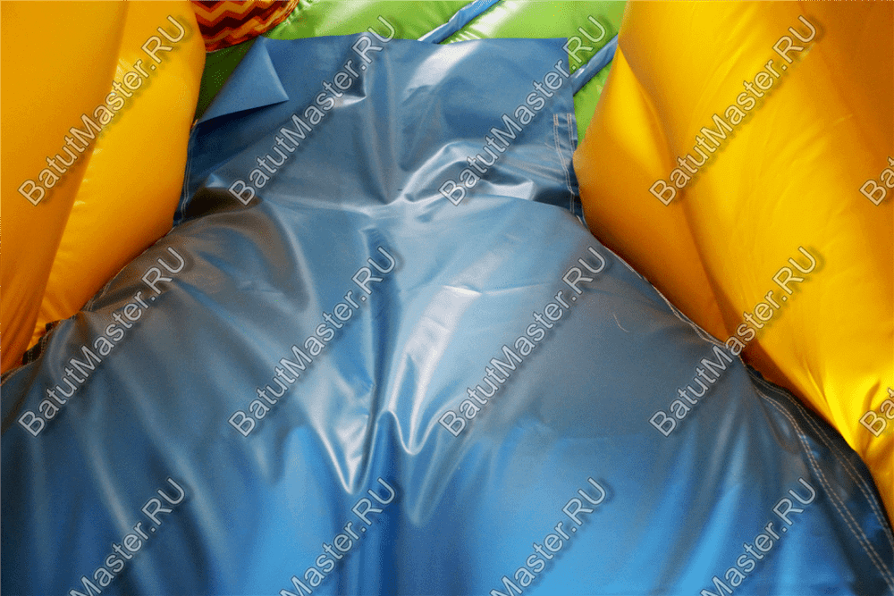 Надувной батут "В гостях у зебры"