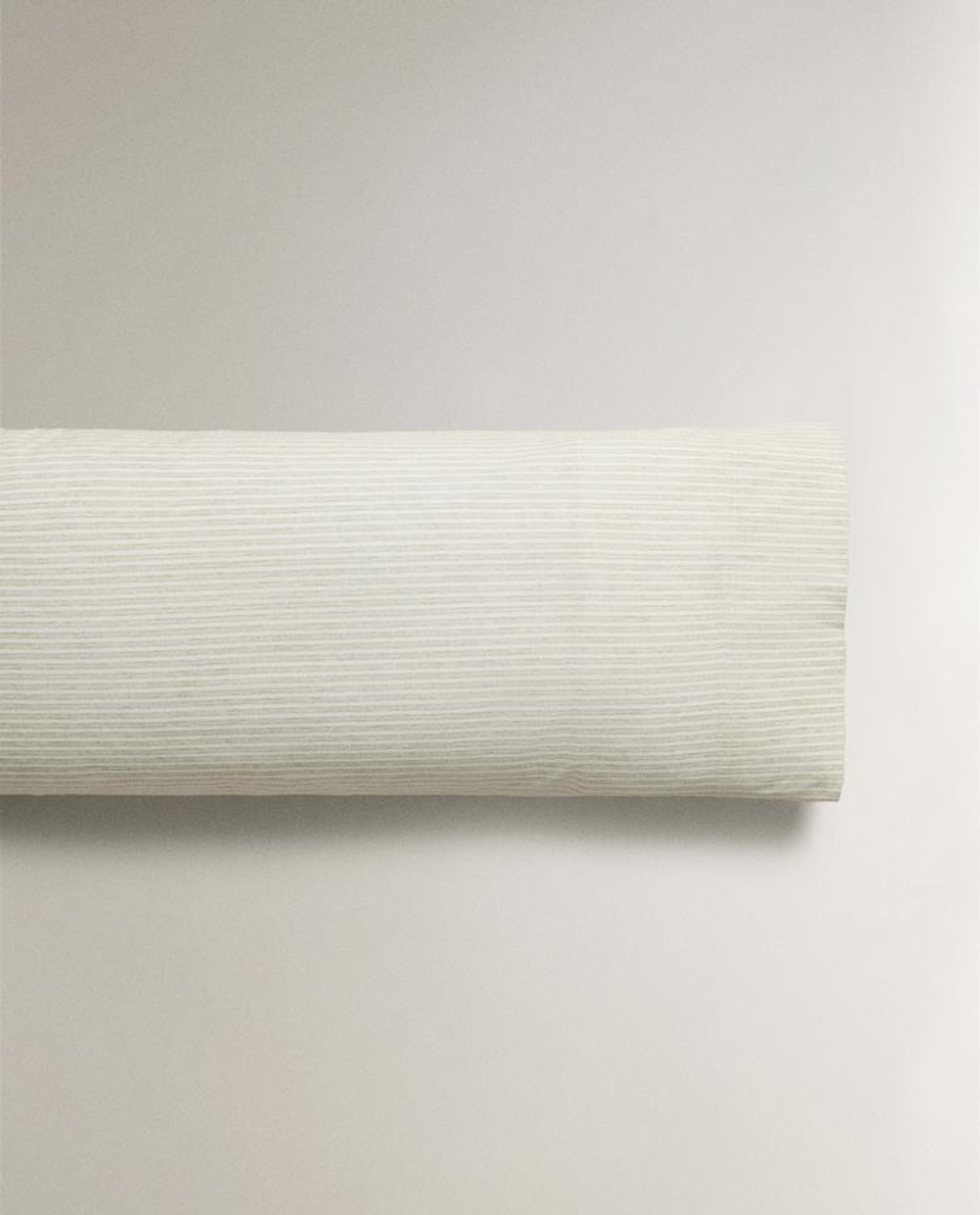 ZARA HOME НАВОЛОЧКА В ПОЛОСКУ, ЗЕЛЕНЫЙ