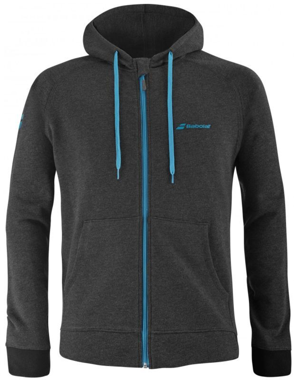 Мужская теннисная кофта Babolat Exercise Hood Jacket Men - черный