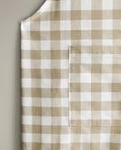 ZARA HOME ФАРТУК С ТКАНЫМ УЗОРОМ, БЕЖЕВЫЙ