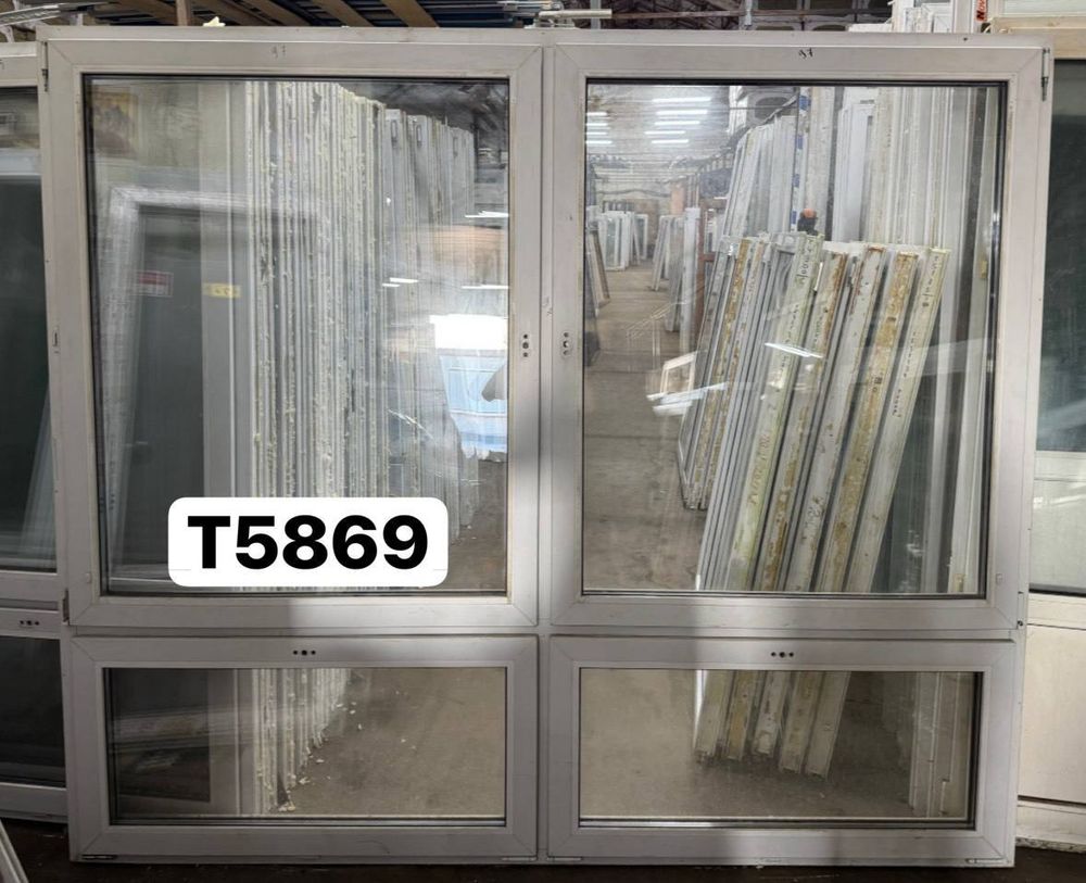 Окно Пластиковое Б/У 202(в) х 236(ш)