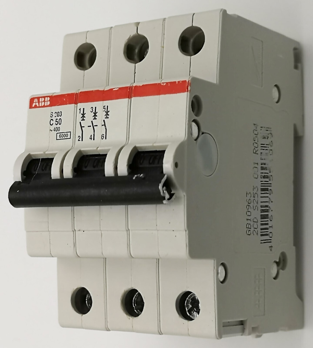 ABB S203 C50 Выключатель автоматический 2CDS253001R0504