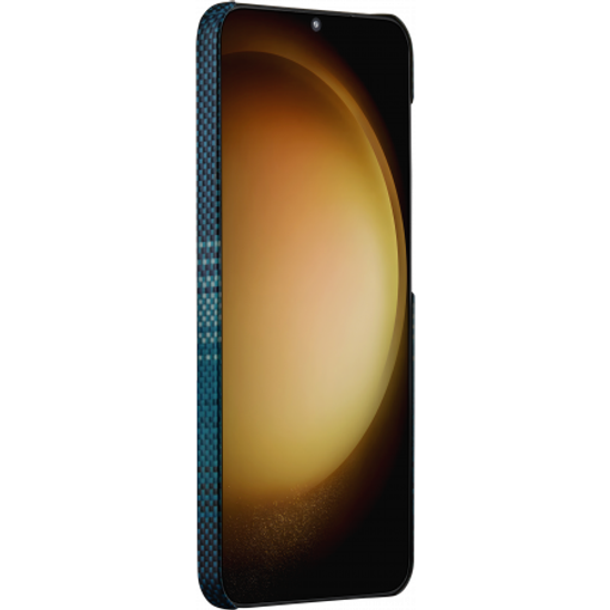 Чехол Pitaka Fusion Weaving MagEZ 4 Samsung Galaxy S24 Plus (6,65 "), Moonrise (Синий)