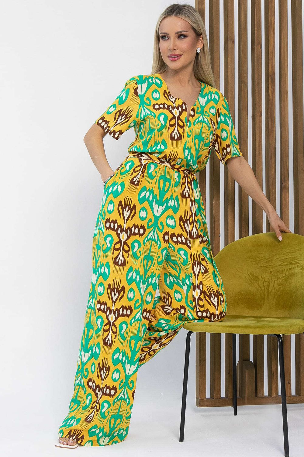 Комбинезон Сайрес (желтый) К13614-7М LT Collection