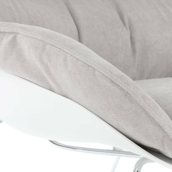 Кресло Bay cерое