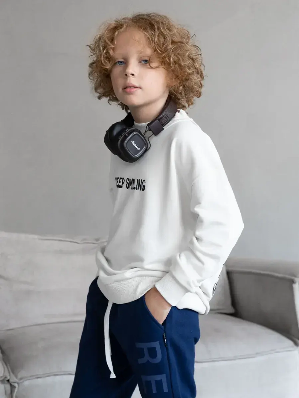 Свитшот для мальчика с принтом