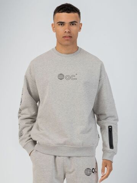 Свитшот мужской ORIGINAL CREATOR GLOBE SWEATSHIRT, Серый