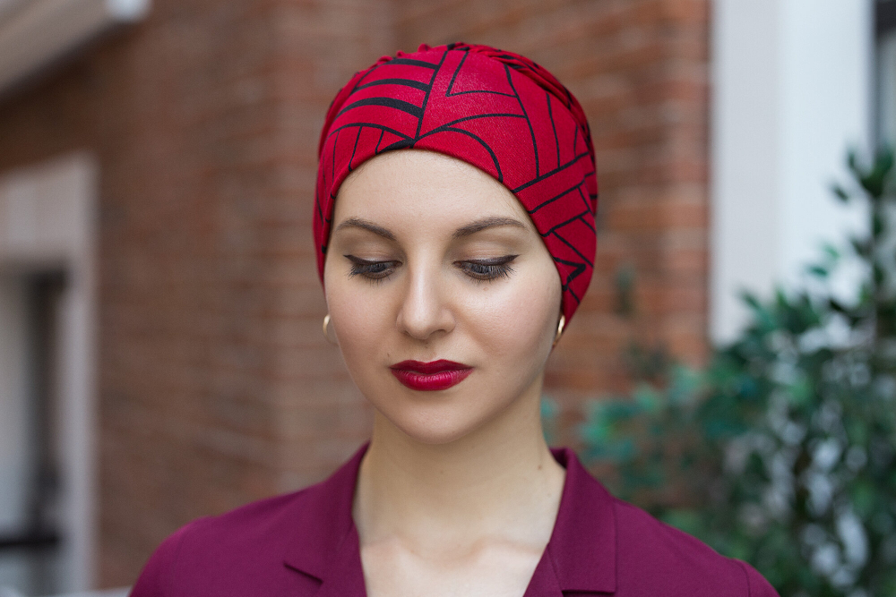 Шапочка тюрбан БЛАНКА VB4 облегченная, бамбук, Elza Meyger