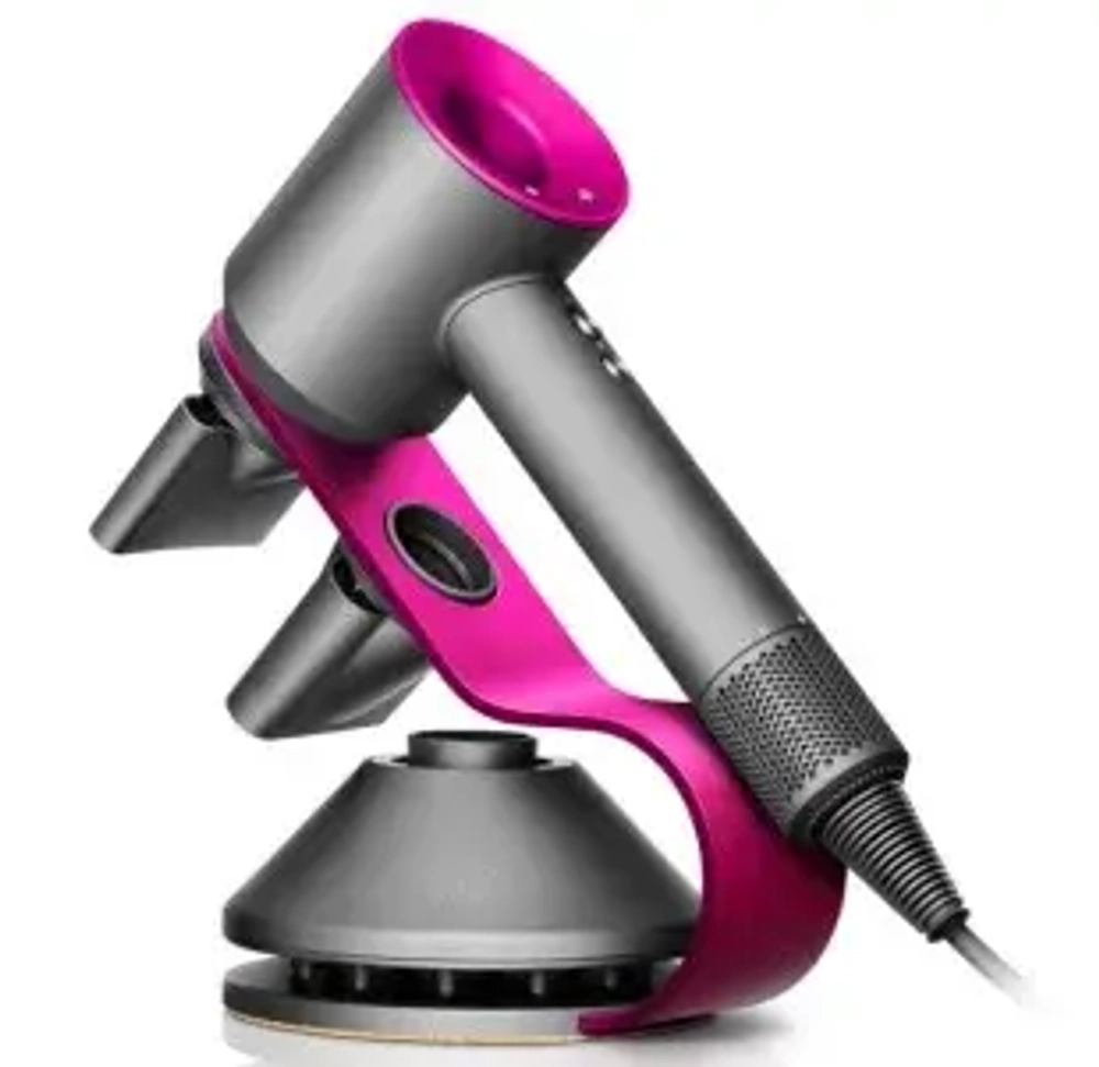 Магнитная подставка для фена Dyson Supersonic, фуксия (Fucsia)