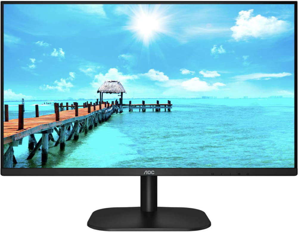 Монитор AOC 24;; 24B2XH 1920x1080 IPS WLED 76Гц 7ms VGA HDMI