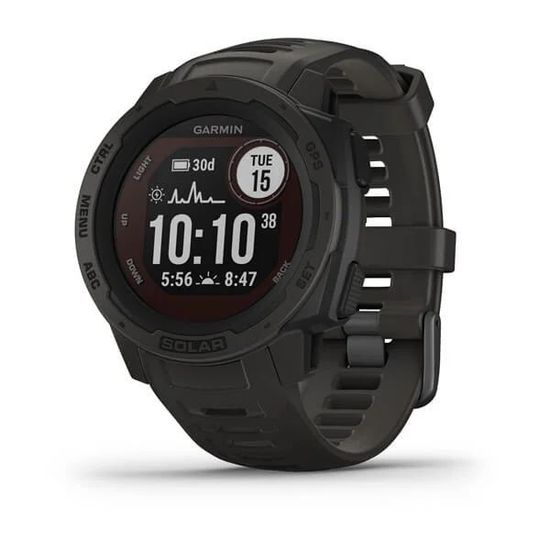 Ударопрочные часы Garmin Instinct Solar Graphite 010-02293-00