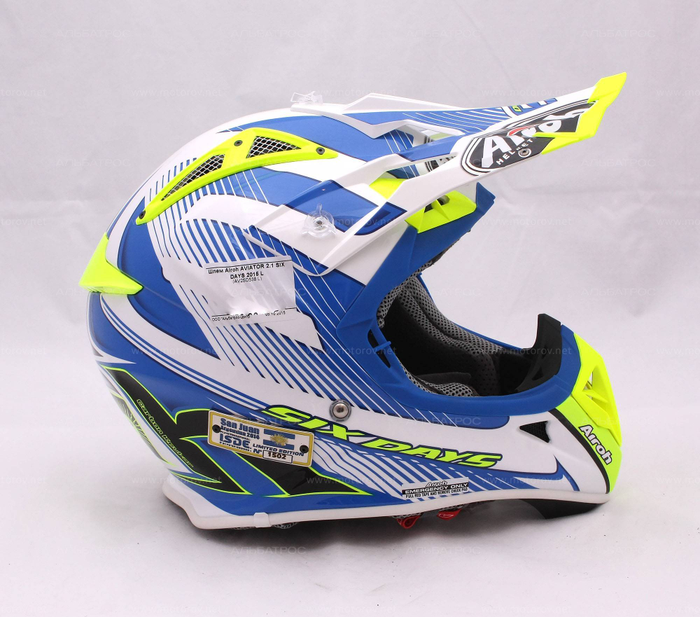 Мотошлем Airoh Aviator 2.1 Six Days 2015