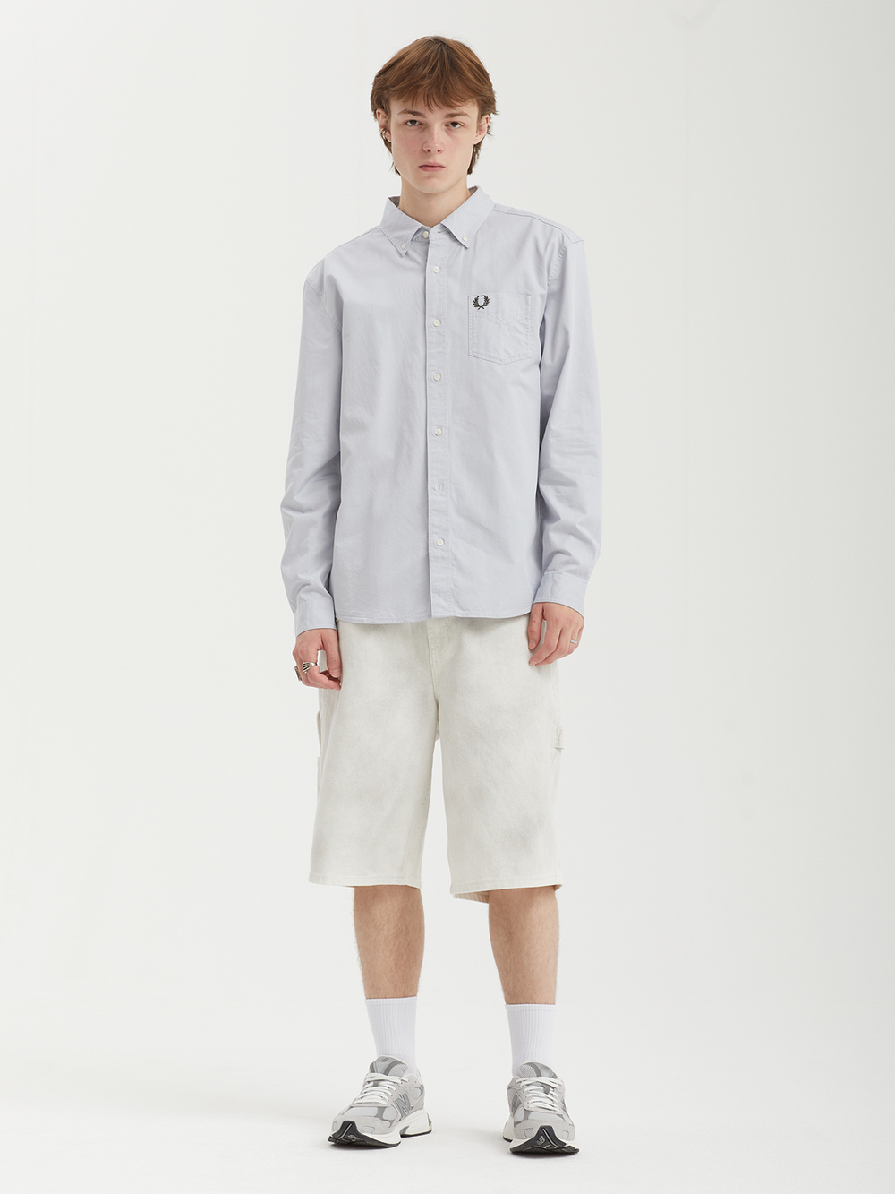 Мужская Рубашка Relaxed Washed Twill