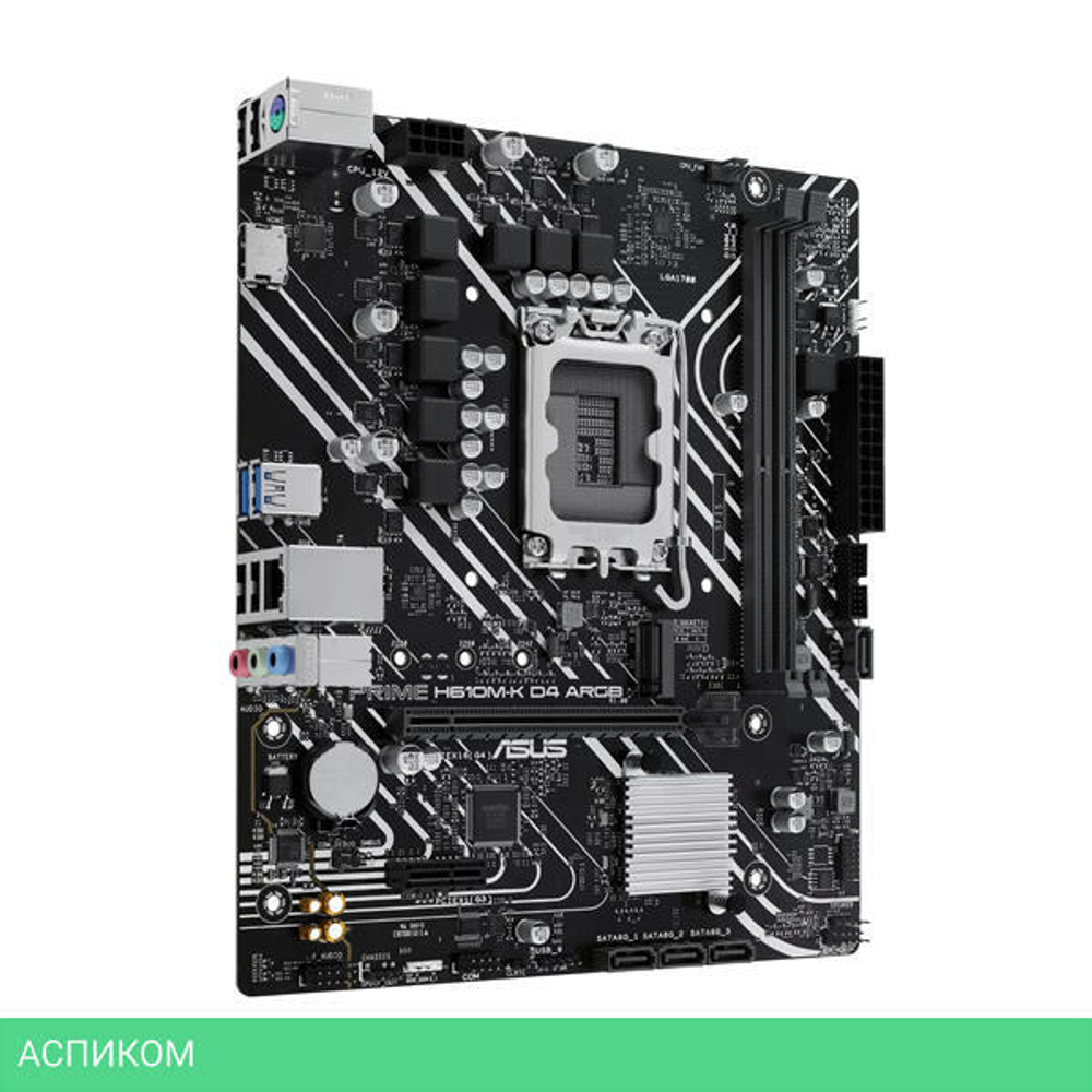 Материнская плата Asus Prime H610M-K D4 ARGB (90MB1HN0-M0EAY0)